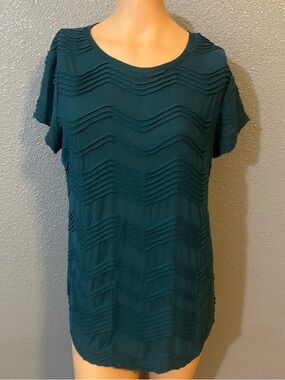 Simply Vera Vera Wang Deep Teal Knit Top